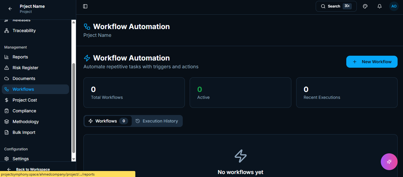 ProjectSymphony - Orchestrating Your Entire Development Process